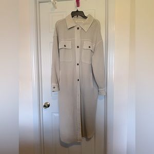 FREE PEOPLE Ruby extra long jacket! Gently used great condition! Size M